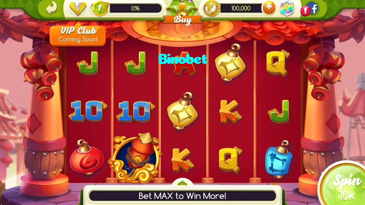 Binobet casino presented on mobile device in Pakistan with slots and live games